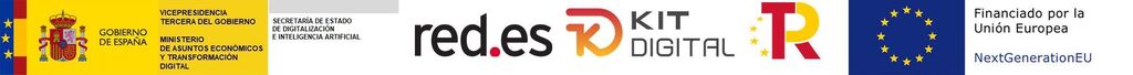 Logos del Programa Kit Digital y Next Generation EU